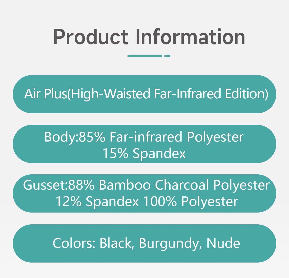 Gray Bottle Air Plus - High-Waisted Version official product detail slice #7